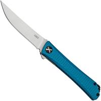 Bild für CRKT Kalbi 7540 Blue, Satin Blade, Taschenmesser, Jeff Park Design