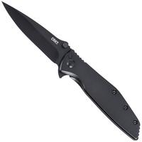 Obraz dla Nóż składany CRKT Slag 7600K Black Oxide D2, Black Stainless Steel, projekt Russ Kommer