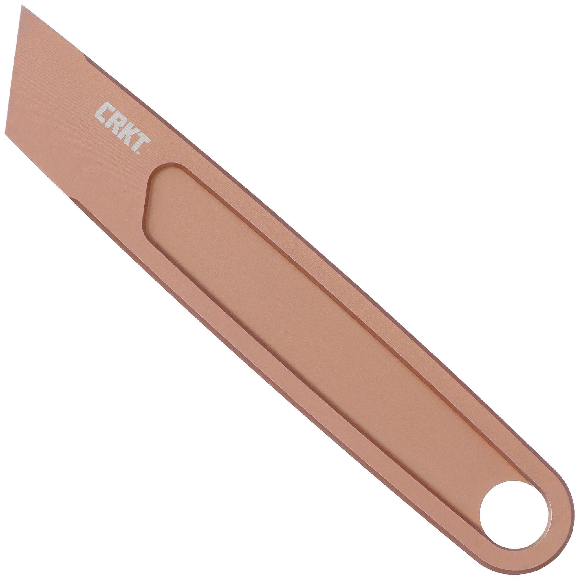 CRKT HangPry 9920B Bronze Anodized Titanium, pry-bar, Richard Rogers design