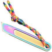 Afbeelding voor CRKT HangPry 9920P Iridescent Titanium Nitride Titanium, pry-bar, Richard Rogers design