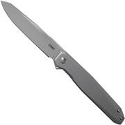 CRKT Facet Silver K230XXP pocket knife, Ken Onion design