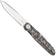 Afbeelding voor CRKT Facet K253TM390 Satin M390, Rivet Titanium, zakmes, Ken Onion design
