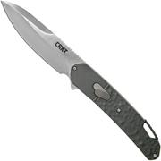 CRKT Bona Fide K540GXP Silver pocket knife, Ken Onion design