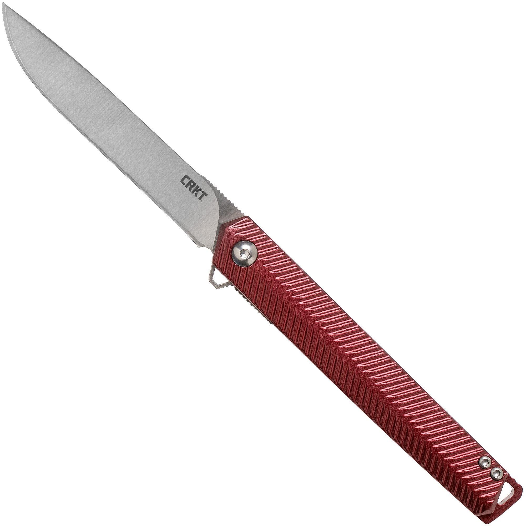 C3yoyodesign Krown.st 7068 RED 美品 廃盤 絶版 CRKT Stylus Maroon K820BXP pocket knife, Ken Onion design