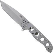 CRKT M16-02SS Silver pocket knife, Kit Carson design