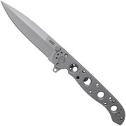 CRKT M16-03SS Silver pocket knife, Kit Carson design