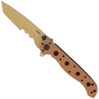 Immagine per CRKT M16 Tanto, Veff Serrations M16-10DZ Desert Tan GRN coltello da tasca, Kit Carson design
