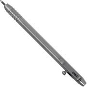 CRKT BoltLiner Pen TPENBOND3 Gray Aluminum penna, design di Mike Bond