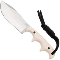 Bild für CRKT Minimalist Nessmuk 2375 Satin 12C27, Ivory Micarta, Neck Knife, Alan Folts Design