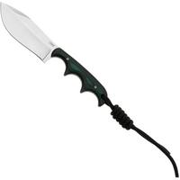 Image pour CRKT Minimalist Nessmuk 2376 Stonewashed D2, Green Black Micarta, couteau de cou, Alan Folts design