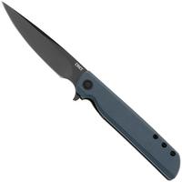 Bild für CRKT LCK+ Drop Point 3801KN Black Oxide 14C28N, Gray G10, Taschenmesser, Matthew Lerch Design