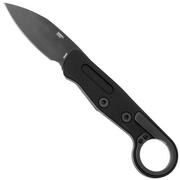 CRKT Provoke EDC 4050K Black Titanium Nitride D2, Black Aluminum, Kinematic couteau de poche, Joe Caswell design