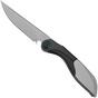 Afbeelding voor CRKT Fial 5670 Bead Blast 12C27, Black Gray Stainless Steel, zakmes met kurkentrekker, Princeton Wong design