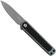Afbeelding voor CRKT Pup 7070 Bead Blast AUS10, Gray GRN, zakmes, Richard Rogers design