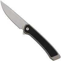 Bild für CRKT Q Compact 7077 Bead Blast CPM S35VN, Bead Blast Aluminum, Black G10 Inlay, Taschenmesser, Richard Rogers Design