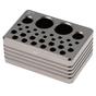 Afbeelding voor CRKT Driver And Bit Storage Block 9916 Aluminum, bit-driver- en bit-houder, Joe Wu design
