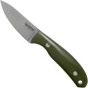Casström Safari Olive G10 hunting knife 10607 Leather Sheath, Alan Wood design