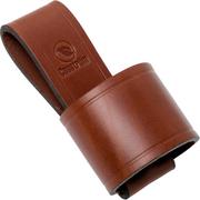 Casstrom Axe loop / axe holster leather cognac brown