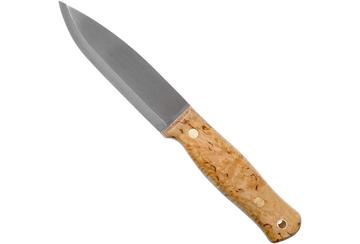Casström Lars Fält Knife cuchillo bushcraft Curly Birch, Sleipner, 11804, para diestros