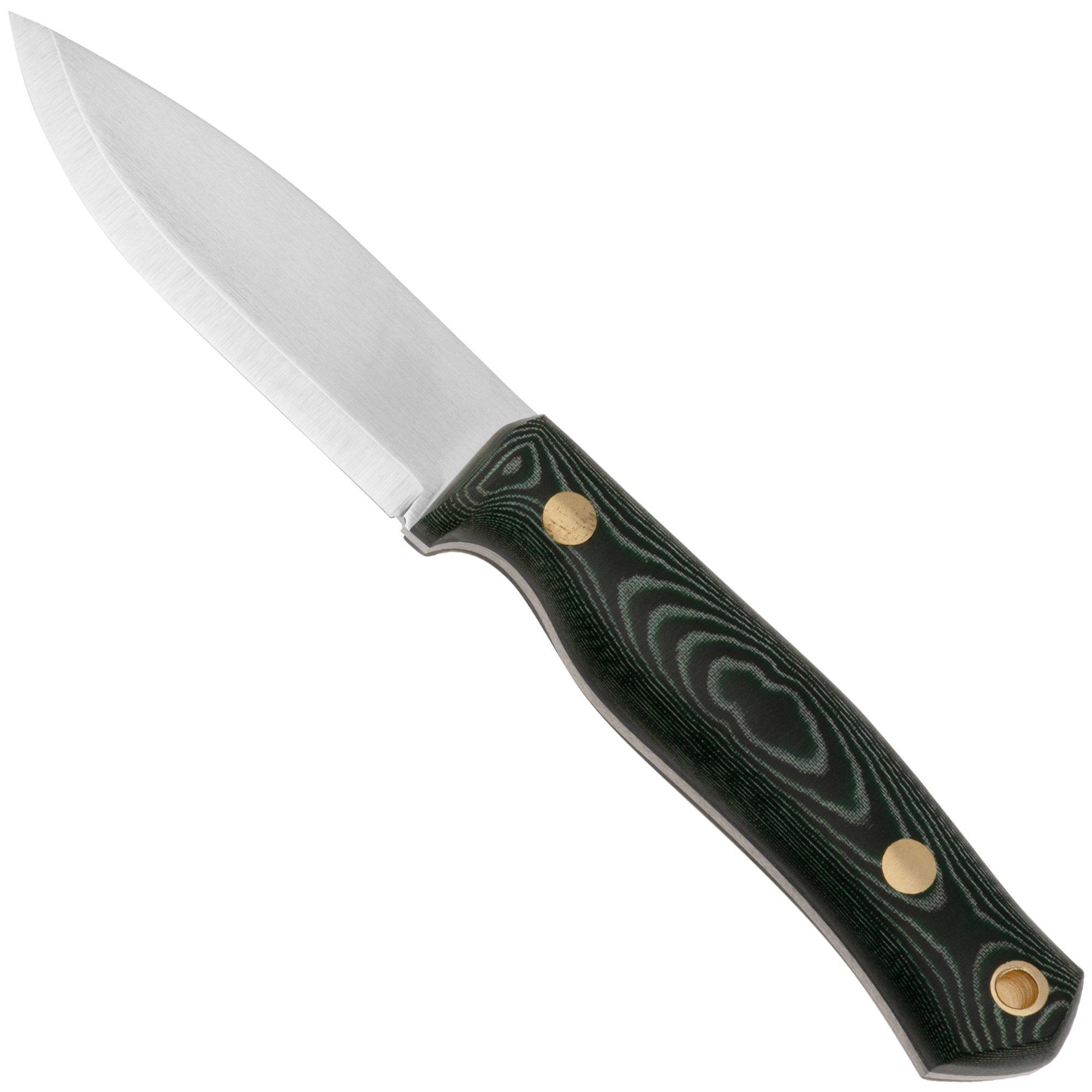 Nóż z głownią stałą Casström No. 8 SFK 12807 Green Micarta