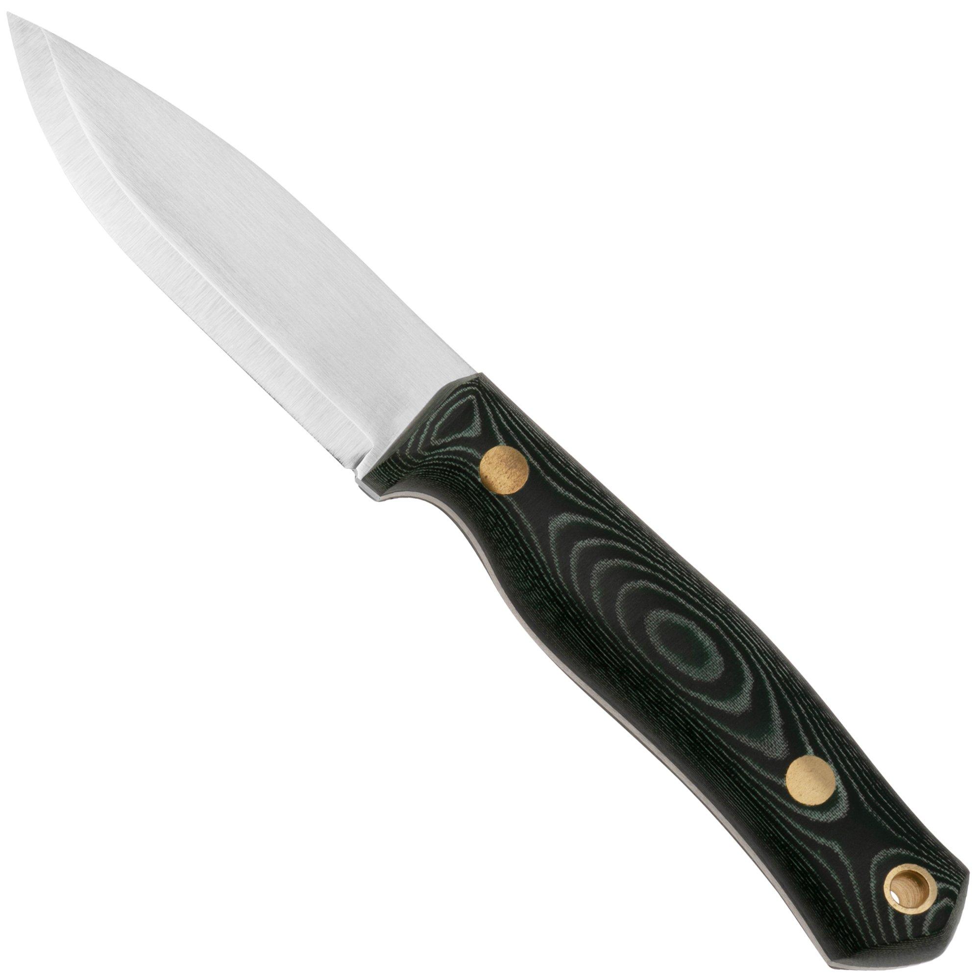Nóż bushcraftowy Casström No. 8 SFK 12827 Green Micarta z krzesiwem