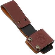 Casström Belt Hanger 13018 Cognac Long, riemlus voor kydex schedes 