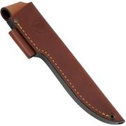 Casström No. 14 Sheath 13041 Cognac, Messerscheide mit Fire Steel Holder