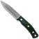 Image pour Casström No. 10 Swedish Forest Knife Green Micarta, Sleipner Scandi Grind 13103