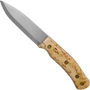 Casström No. 10 Swedish Forest Knife Curly Birch, Sleipner Scandi Grind 13104