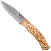 Casström No. 10 Swedish Forest Knife Curly Birch, 14C28N Scandi Grind 13108