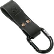 Casström Dangler & Belt Loop Black-Black, boucle ceinture pour étuis de couteaux 13109