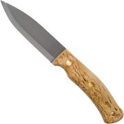 Casström No. 10 Swedish Forest Knife Curly Birch, 14C28N Scandi Grind 13128 com acendedor