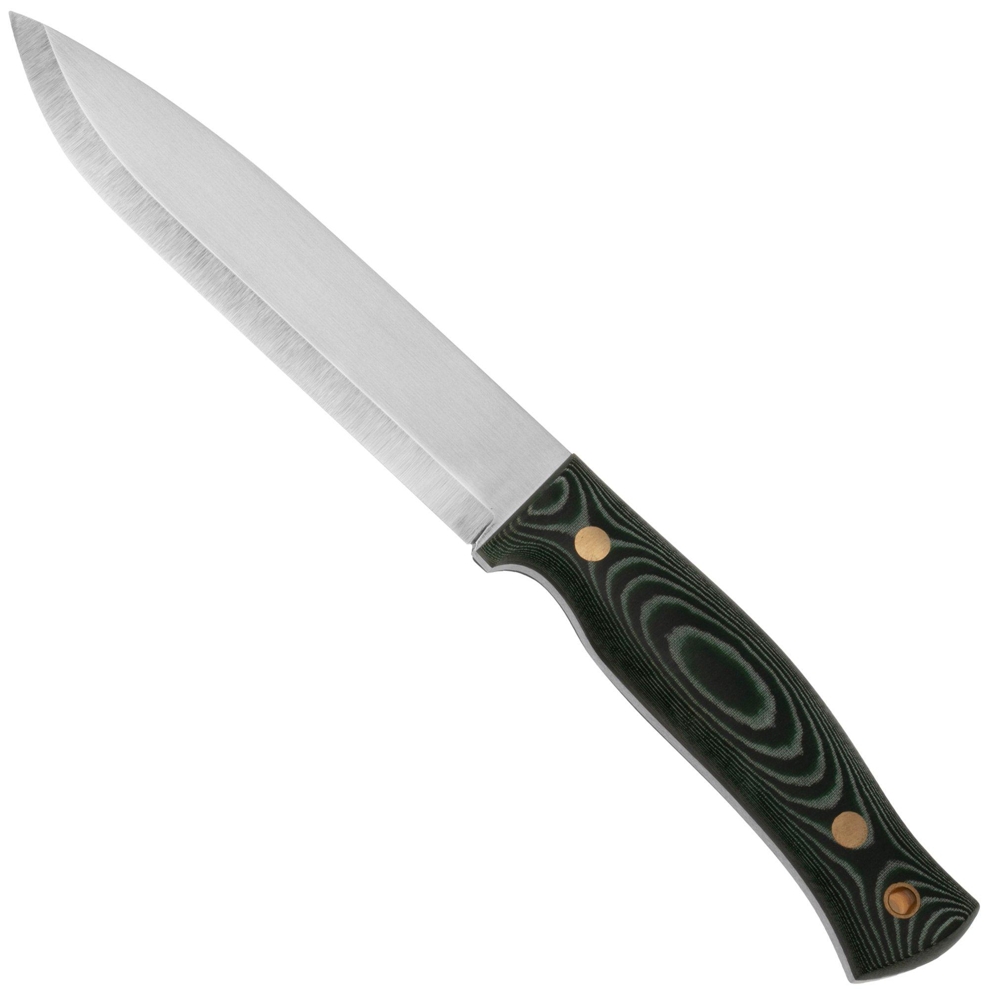 Nóż bushcraftowy z krzesiwem Casström No. 14 SFK 13423 Green Micarta