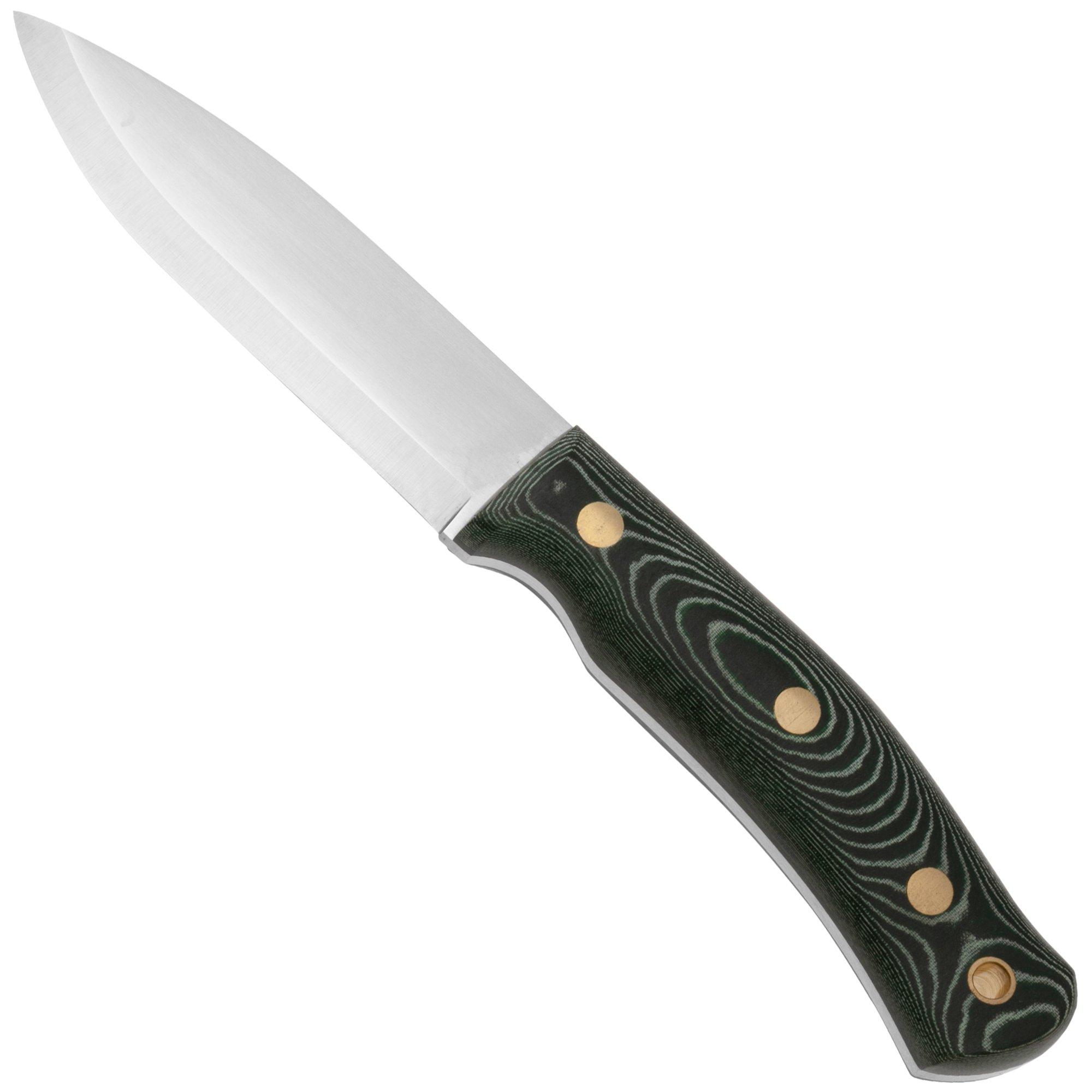 Nóż bushcraftowy Casström No. 10 SFK 14103 Sleipner Green Micarta, Kydex