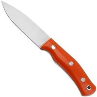 Image for Casström No. 10 Swedish Forest Knife Flat 14130, 14C28N Orange G10 Kydex, bushcraft knife