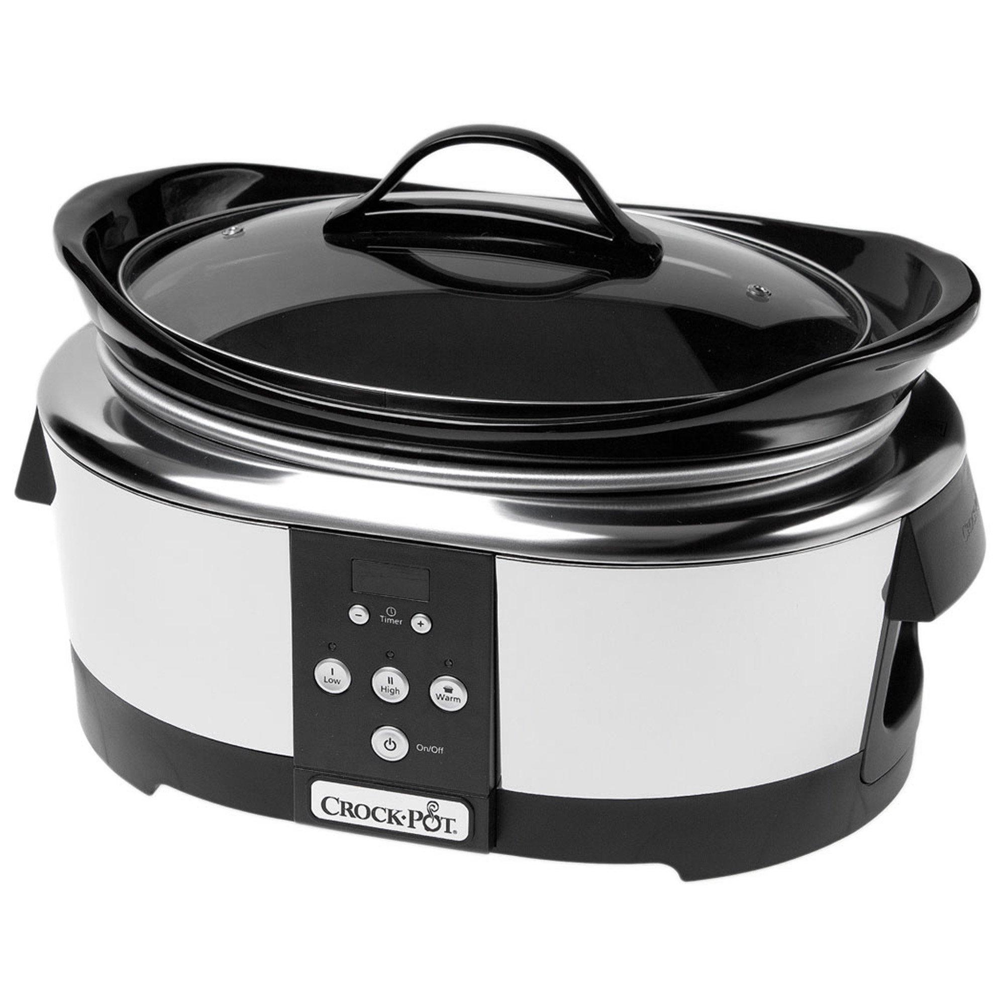 Crock-Pot CSC038 4.5L Slow Cooker, White