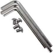 Chris Reeve Large Inkosi Body screw Kit, juego de tornillos