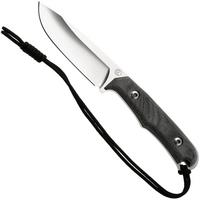 Bild für Chris Reeve Backpacker Drop Point BPR-1000 Stonewashed CPM MagnaCut, Black Canvas Micarta, Outdoor Messer