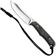 Afbeelding voor Chris Reeve Backpacker Drop Point BPR-1000 Stonewashed CPM MagnaCut, Black Canvas Micarta, outdoormes