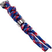 Chris Reeve Large Sebenza/Umnumzaan Lanyard com conta liberty/prateado COM-7118