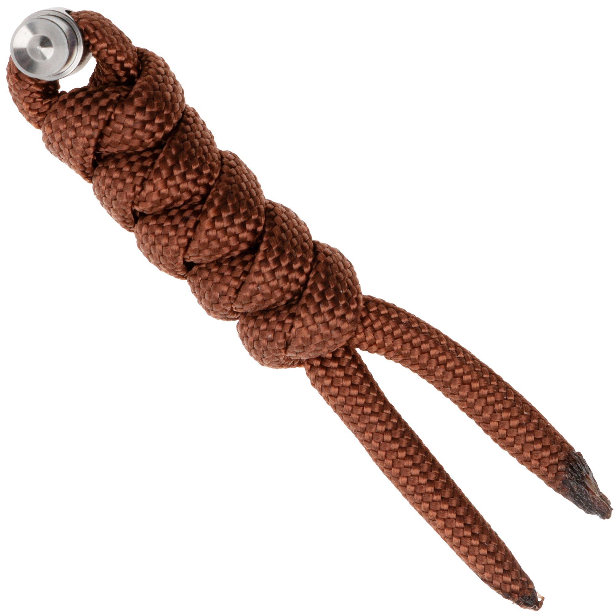 Chris Reeve Large Sebenza/Umnumzaan Lanyard rust/silver COM-7130