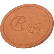 Chris Reeve leather coaster CRK-2014 sottobicchiere