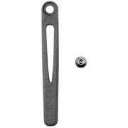 Afbeelding voor Chris Reeve MIM Pocket Clip and Screw Large & Small Inkosi CRK-5050 Sand Blasted Titanium Pocketclip