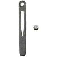 Afbeelding voor Chris Reeve MIM Pocket Clip and Screw Large & Small Inkosi CRK-5050 Sand Blasted Titanium Pocketclip