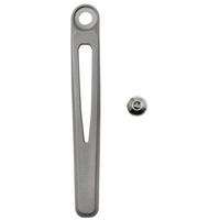 Afbeelding voor Chris Reeve MIM Pocket Clip and Screw Large & Small Inkosi CRK-5052 Glass Blasted Titanium Pocketclip