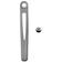 Afbeelding voor Chris Reeve MIM Pocket Clip and Screw Large & Small Inkosi CRK-5052 Glass Blasted Titanium Pocketclip