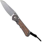 Chris Reeve Inkosi Small Natural Micarta Inlays Insingo couteau, droitier