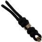 Afbeelding voor Chris Reeve Large Sebenza/Umnumzaan Lanyard with bead black/gold COM-7084