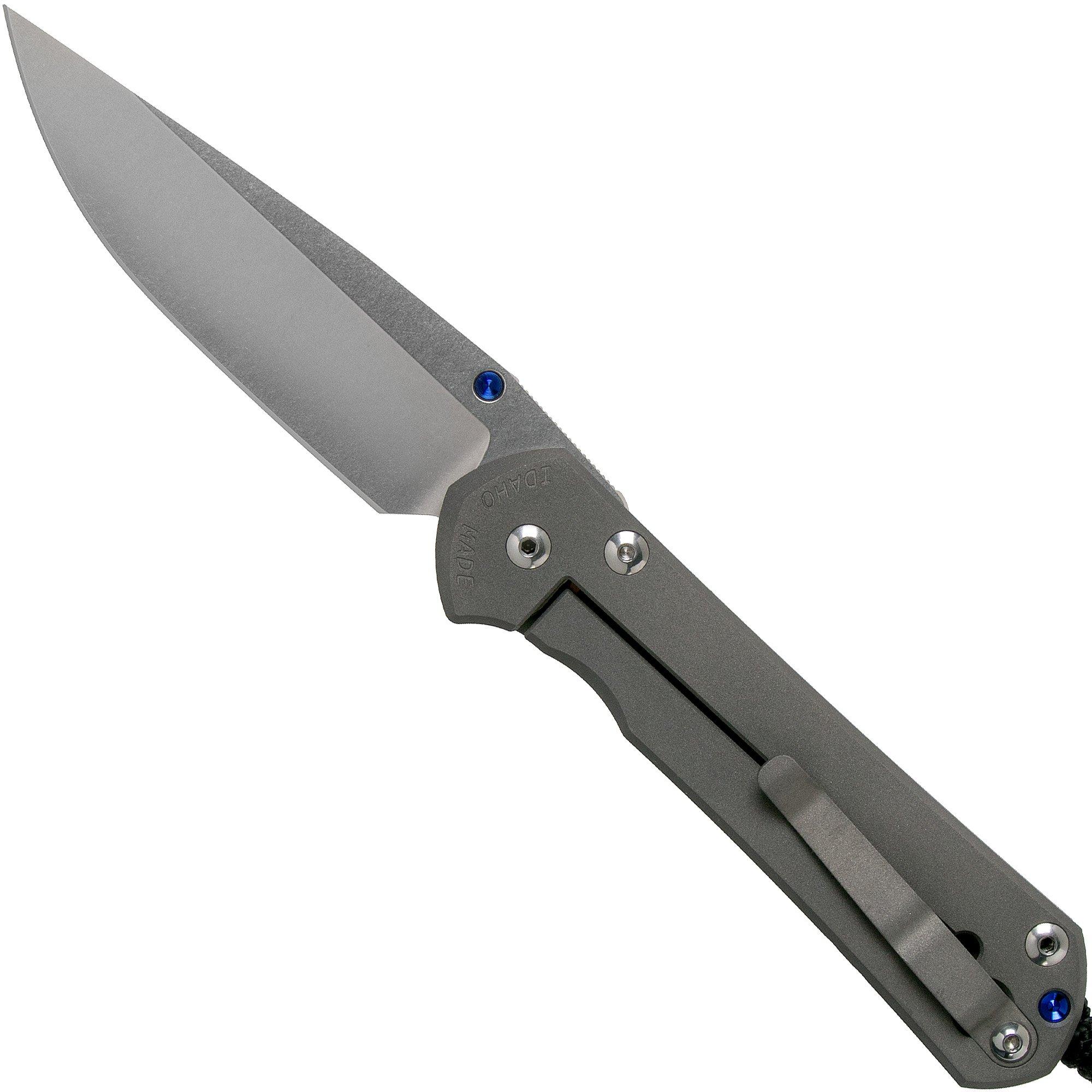 Nóż składany Chris Reeve Sebenza 31 Large Plain L31-1001 leworęczny