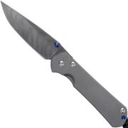  Chris Reeve Sebenza 31 Large Plain Boomerang Damascus L31-1002 coltello da tasca